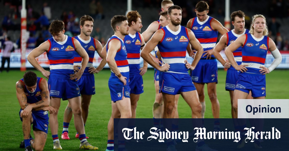 Le nouveau matériel de Luke Beveridge n'a pas encore convaincu les fans des Western Bulldogs