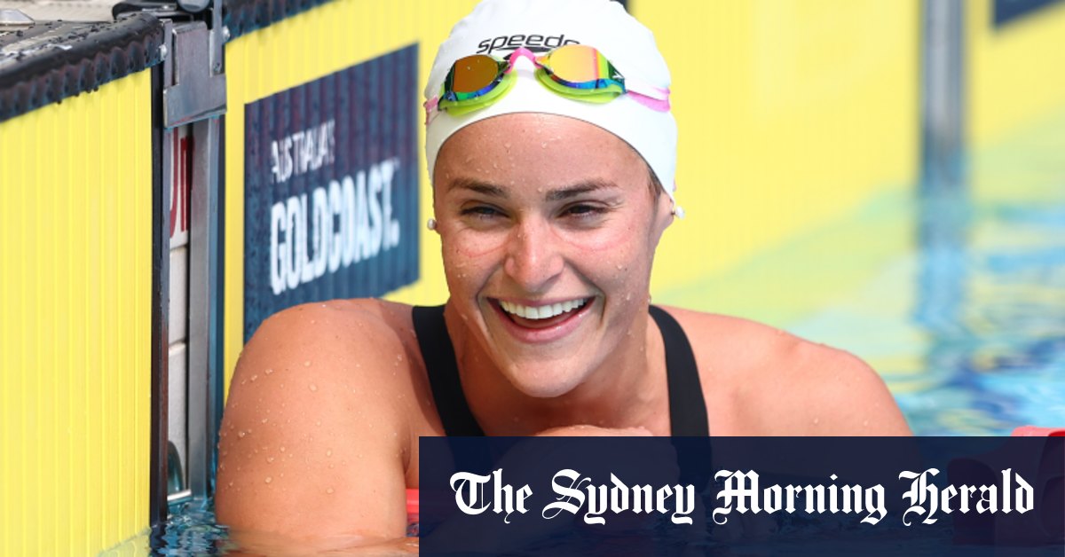Kaylee McKeown vient de battre un autre record australien de natation, mais elle ne participera pas à la course aux Jeux olympiques de Paris
