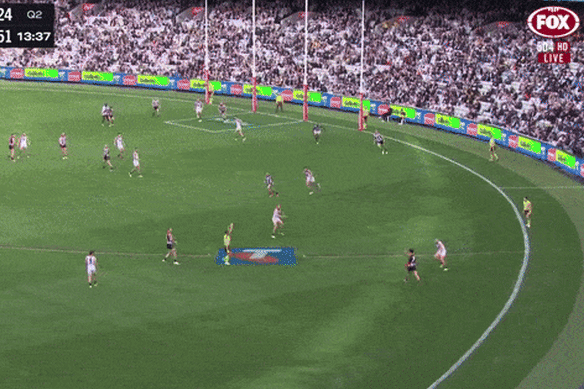 Prendre son envol : Will Hoskin-Elliott de Collingwood.