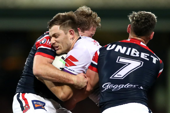 Ryley Jacks photographié pendant son séjour avec le Melbourne Storm.