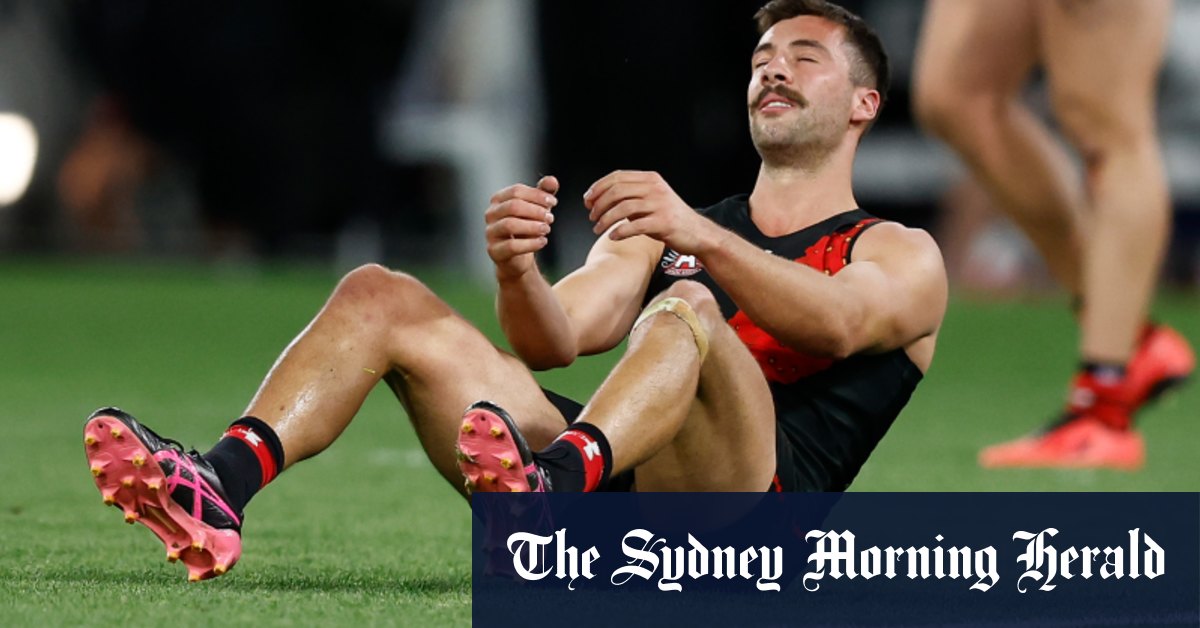 L'humour noir qui aide Kyle Langford après sa chance manquée de gloire ;  Essendon ;  Collingwood;  Journée Anzac