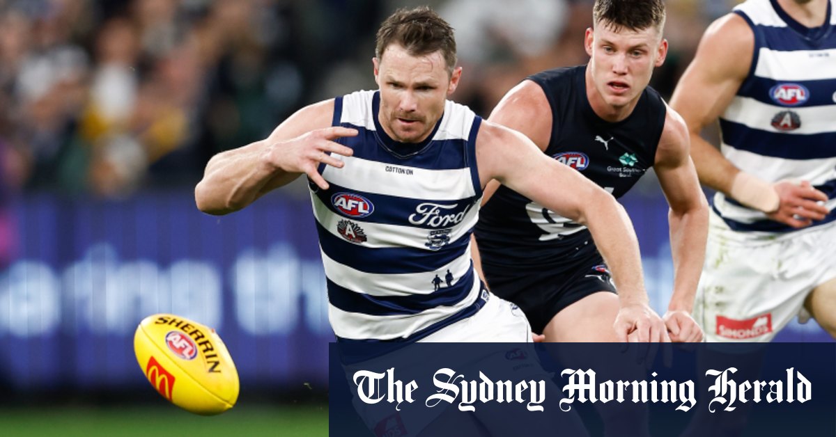 Pas de précipitation sur Dangerfield malgré le mois difficile de Geelong