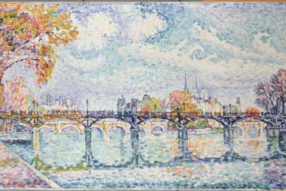 Le Pont des Arts, de Paul Signac, 1928.
