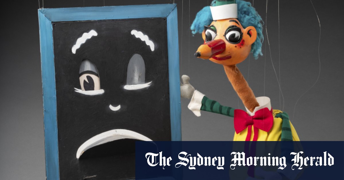Des marionnettes et des dessins télévisés pour enfants australiens exposés au Musée national