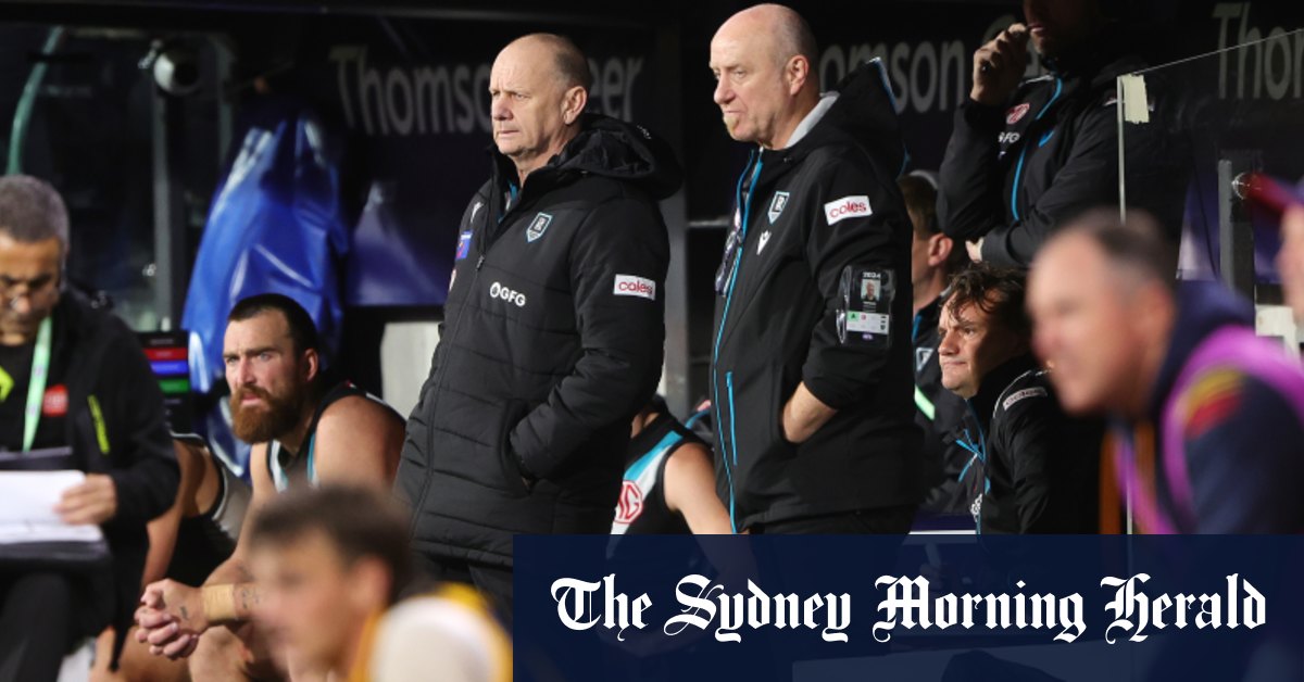 Admission brutale de l'entraîneur de Port Adelaide Power, Ken Hinkley, après la blessure de Connor Rozee