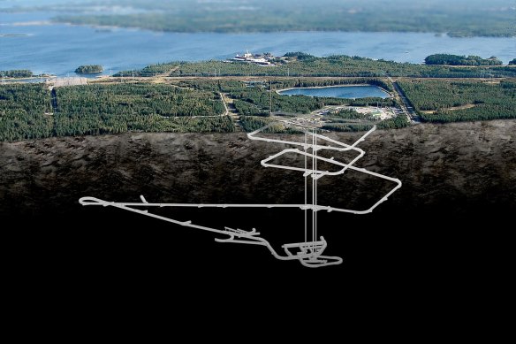 L'installation souterraine compte 50 kilomètres de tunnels.