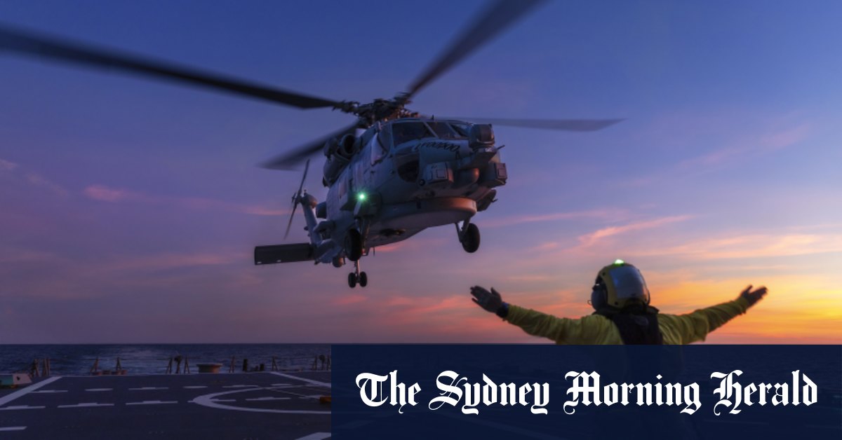 La Chine et l'Australie échangent des piques suite à un incident de fusée éclairante d'un hélicoptère au-dessus de la mer Jaune