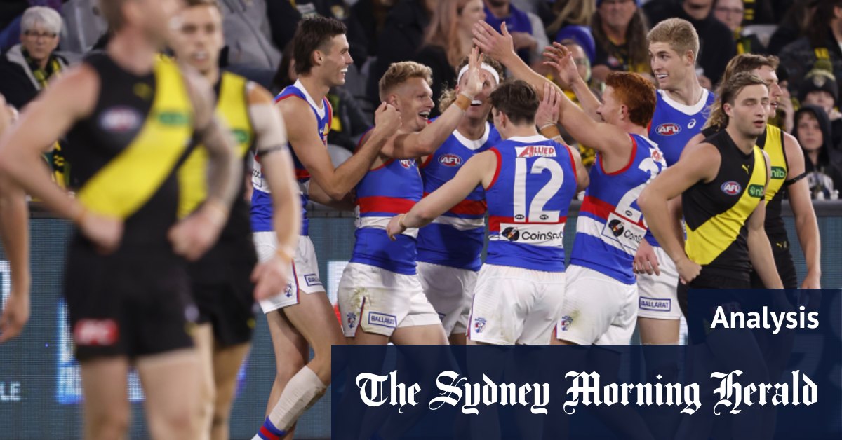 Les Tigers de Richmond subissent une défaite horrifique face aux Western Bulldogs