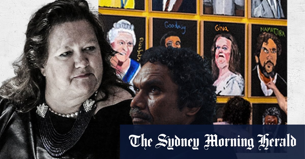 Gina Rinehart demande à la National Gallery of Australia de retirer le portrait de l'exposition Vincent Namatjira