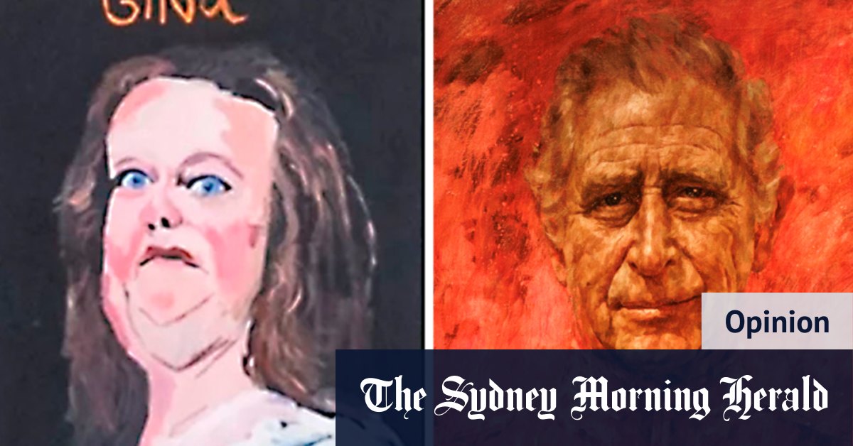 Gina Rinehart et le roi Charles, moi aussi j'ai subi une image peu flatteuse