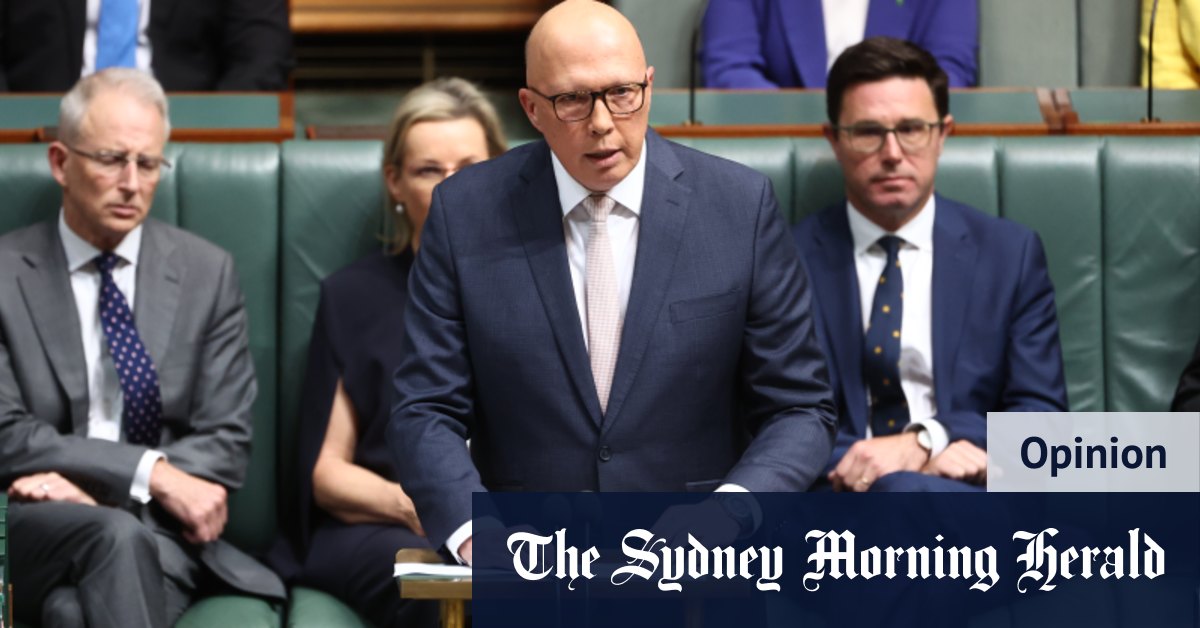 Le sombre tableau de Peter Dutton est proche de la réalité, mais son projet de migration n'est pas la solution