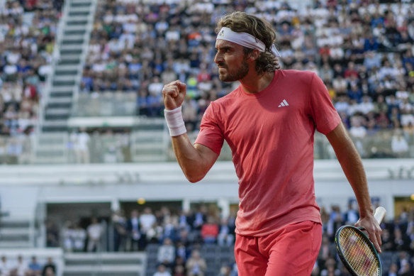 Tsitsipas fait partie des principaux prétendants à la couronne de Roland Garros cette année.