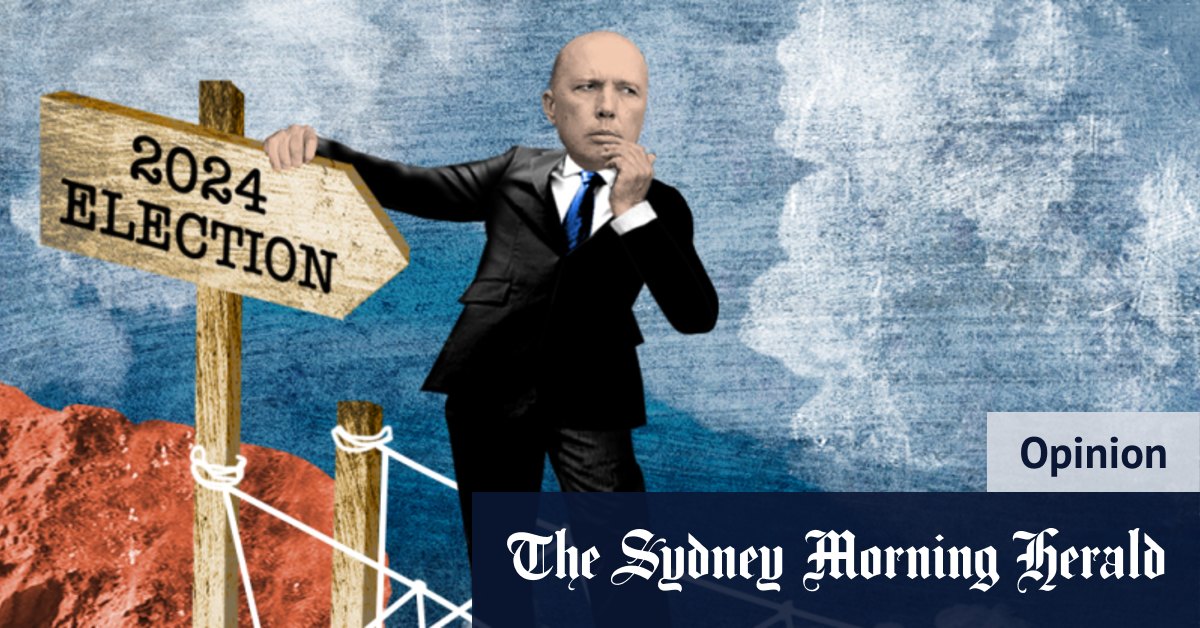 Peter Dutton s'est mis en lice