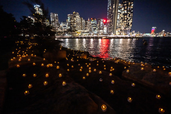 Apatride, près du parc Sinclar à Barangaroo.
