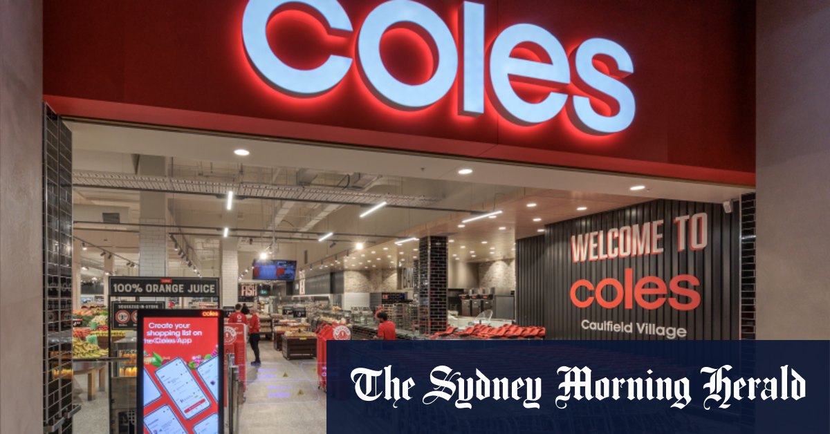 Le personnel de Coles doit « aider » les acheteurs à scanner les articles volumineux pour endiguer le vol