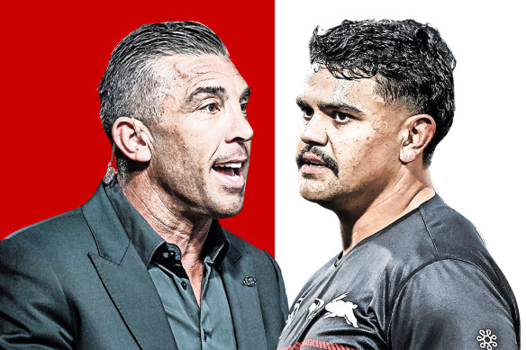 Braith Anasta et Latrell Mitchell.