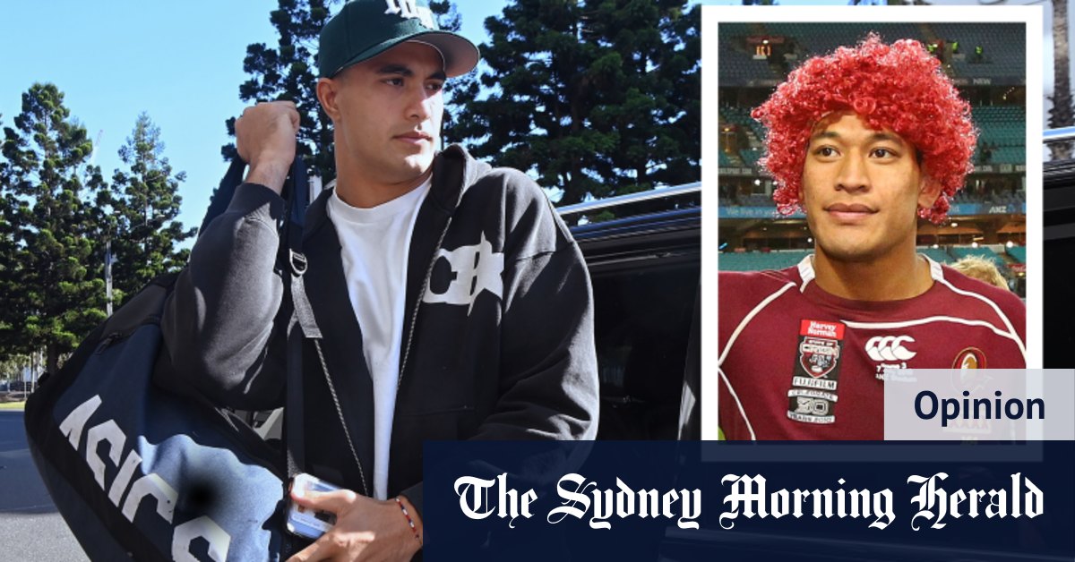 Le Queensland a choisi Israël Folau.  Pourquoi NSW ne choisirait-il pas Joseph Suaalii ?