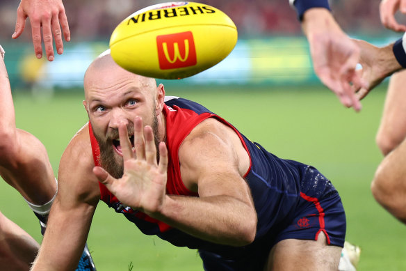 Max Gawn est l'un des grands personnages du jeu, mais nous ne l'avons vu que lorsque Melbourne a commencé à gagner.
