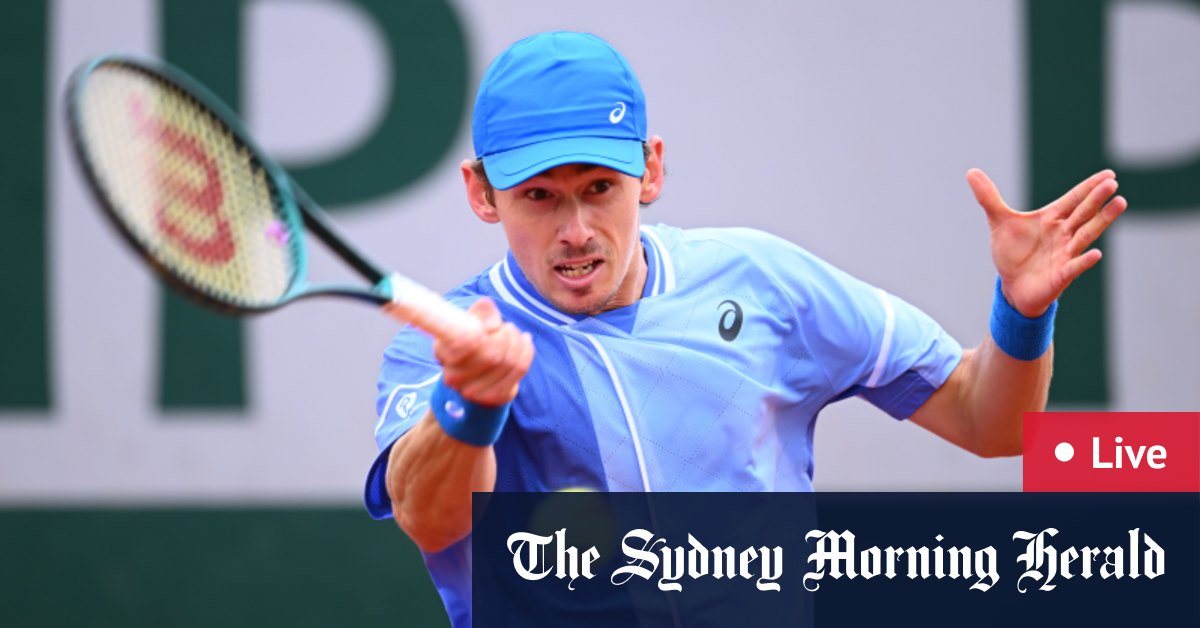 Mises à jour en direct de Roland-Garros ;  Alex de Minaur contre Daniil Medvedev ;  quatrième tour