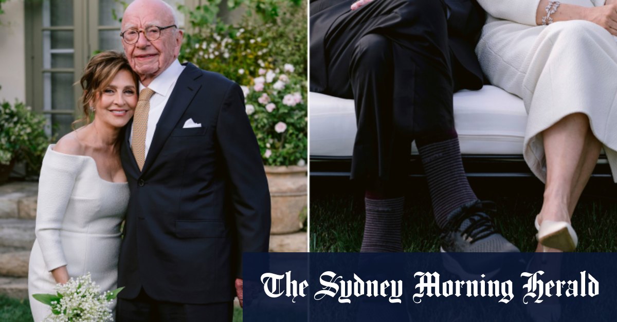 Le verdict sur les baskets de mariage de Rupert Murdoch