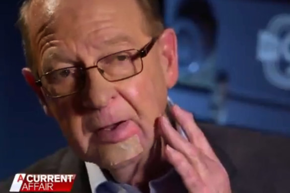 John Blackman a parlé de sa bataille contre le cancer dans A Current Affair.