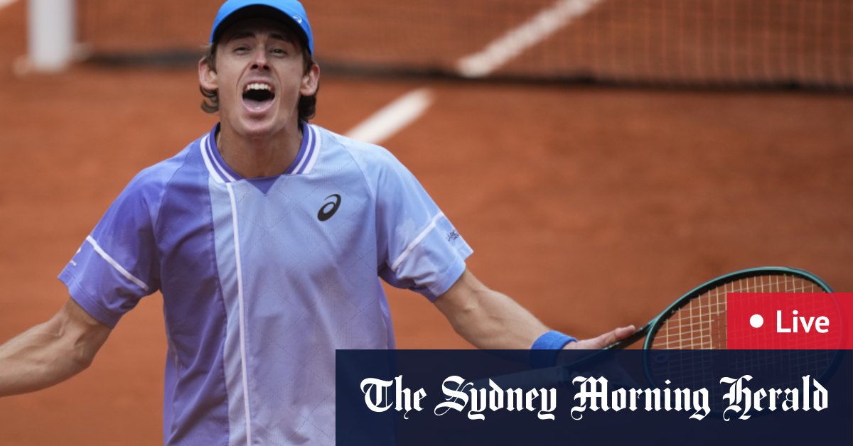 Alex de Minaur contre Alexander Zverev, quarts de finale de Roland-Garros, mises à jour en direct, scores, résultats, comment regarder