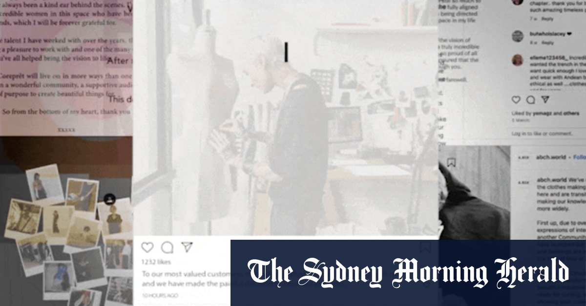 D'autres marques de mode australiennes fermeront leurs portes en 2024 alors que les dépenses de vente au détail chutent