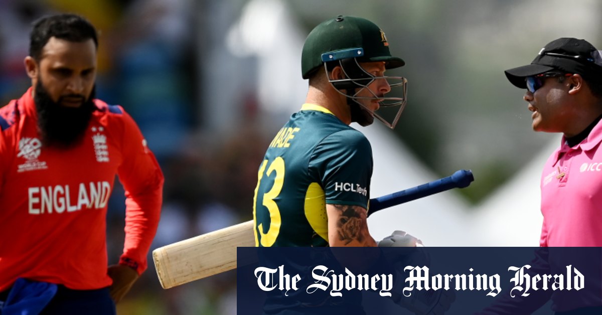 Matthew Wade impliqué dans la controverse sur la « balle morte » alors que l'Australie scelle la victoire contre l'Angleterre