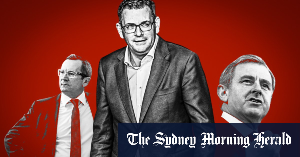 Daniel Andrews, Simon Crean et Mark McGowan en tête de liste