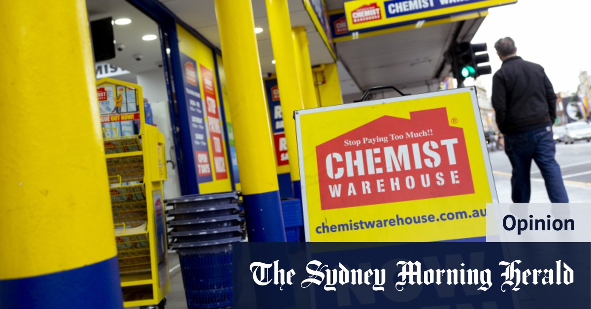 La pilule amère de l'ACCC pour la fusion pharmaceutique de 8,8 milliards de dollars de Chemist Warehouse