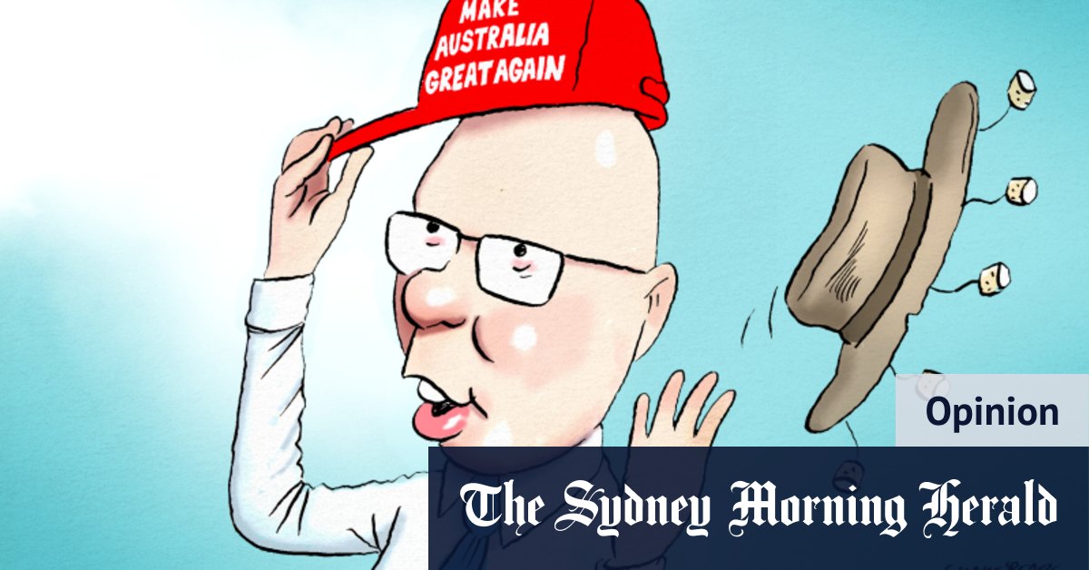 Peter Dutton doit imiter un ancien président nommé Donald.  Non, pas celui-là