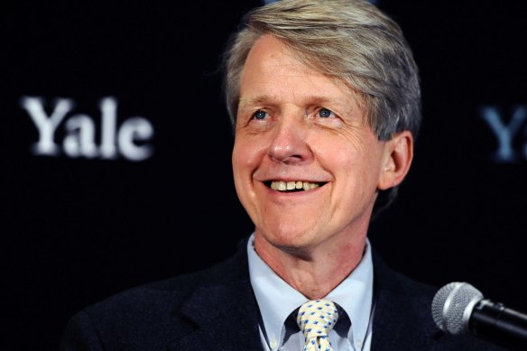 Robert Shiller, économiste de l'Université de Yale, lauréat du prix Nobel.