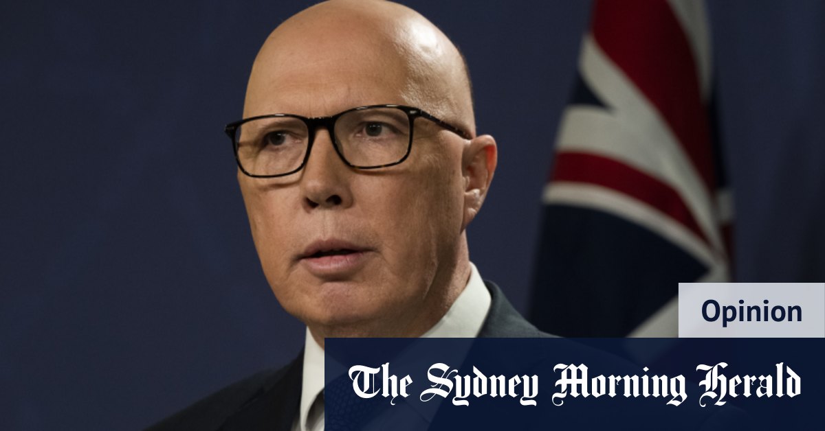 Peter Dutton affirme que les objectifs d’émissions pour 2030 sont irréalistes.  C’est aussi ce que pensaient les Américains en envoyant un homme sur la Lune