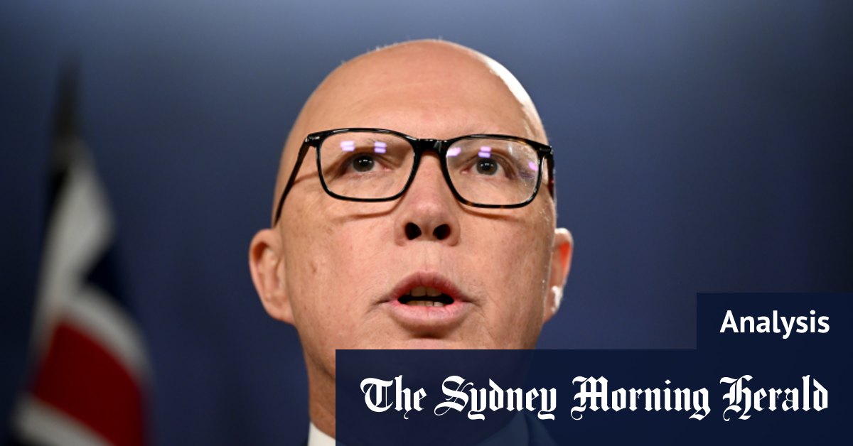 Pourquoi les électeurs méritent mieux que l'annonce de Peter Dutton