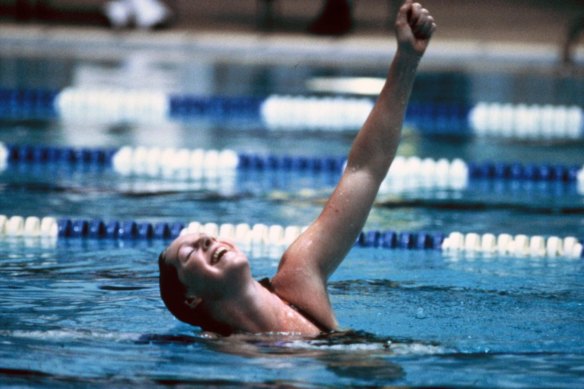L'Australienne Michelle Ford a remporté l'or et le bronze ainsi qu'une quatrième place aux Jeux olympiques de Moscou de 1980.