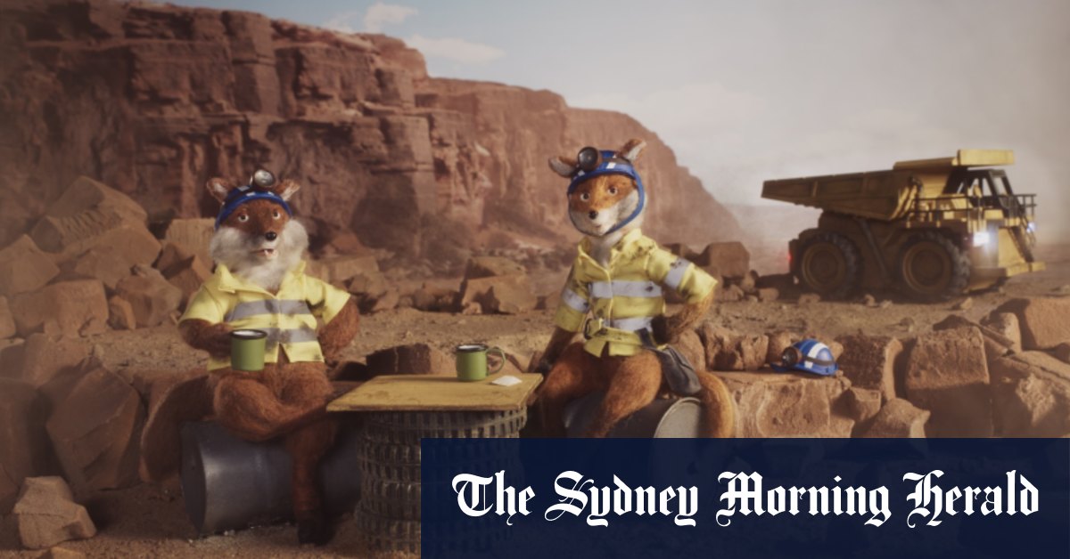 Animation en stop-motion représentant l'Australie mais réalisée à l'étranger