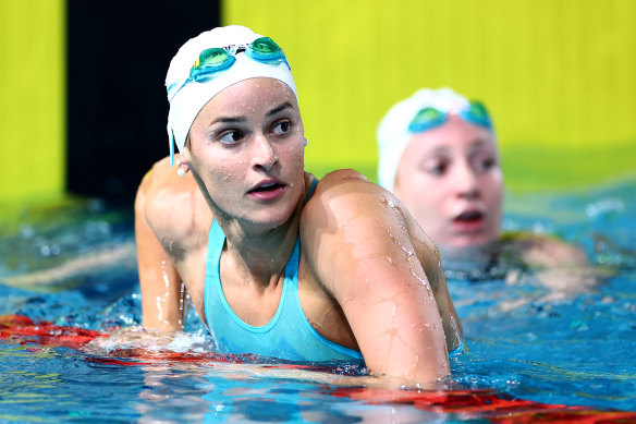 Kaylee McKeown préfère laisser sa natation parler.