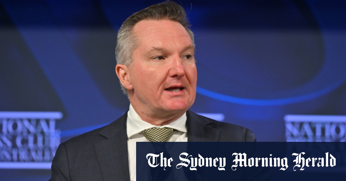 Les grands investisseurs du secteur énergétique se méfient des guerres climatiques, déclare Chris Bowen
