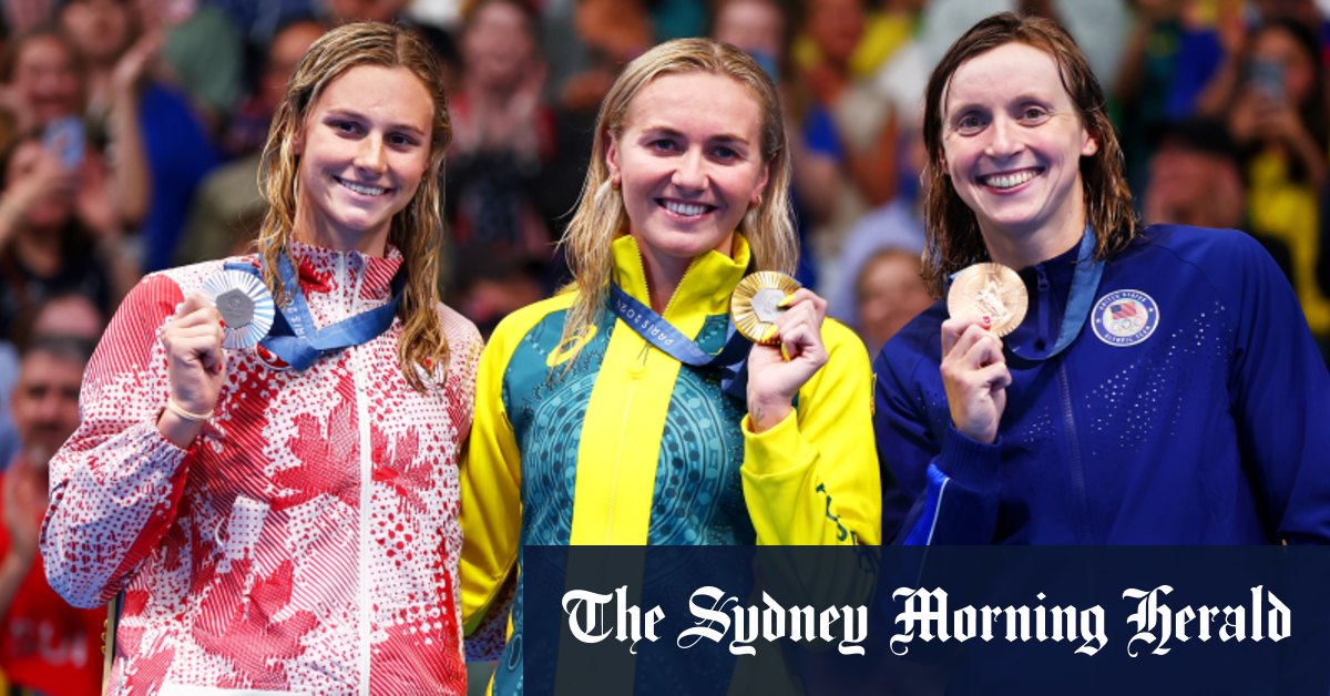 L'Australienne Ariarne Titmus remporte l'or au 400 m nage libre féminin
