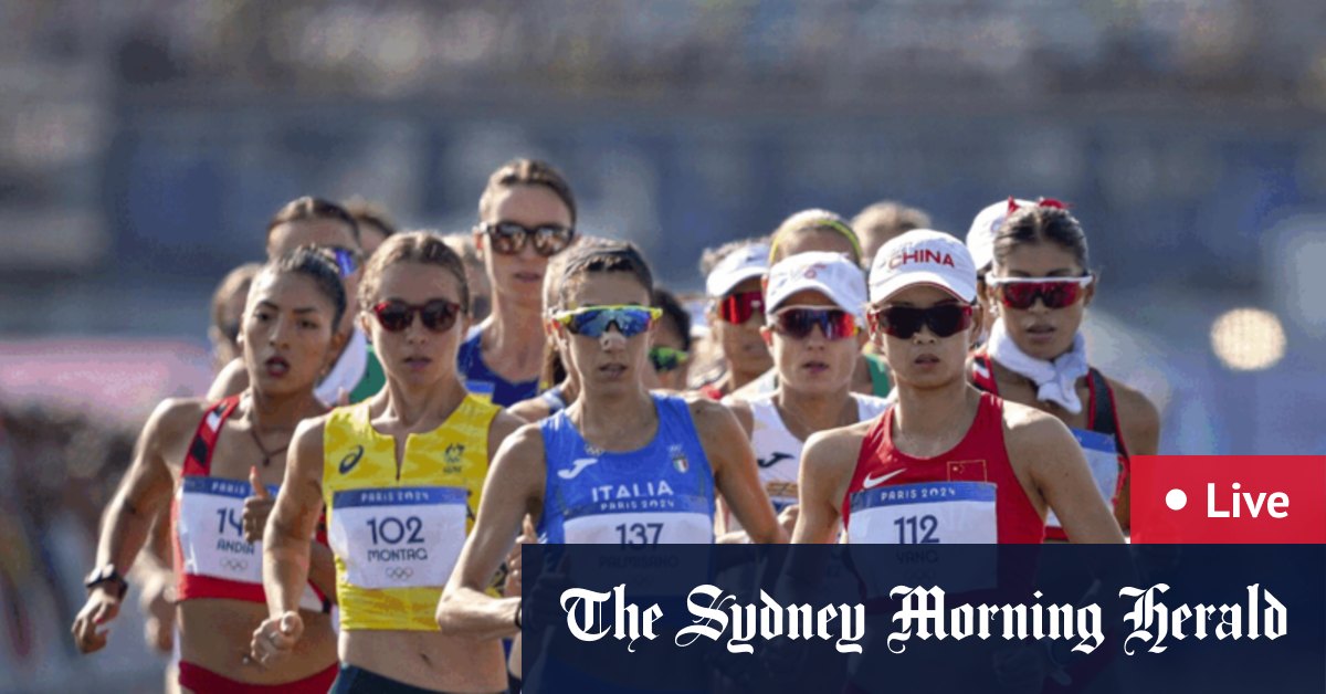 Matildas et Tony Gustavsson se séparent ;  Jemima Montag en course à pied ;  Australie Kookaburras contre Nouvelle-Zélande au hockey ;  Australie contre Canada en basket-ball