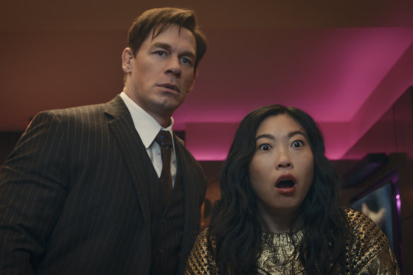 John Cena et Awkwafina dans Jackpot !