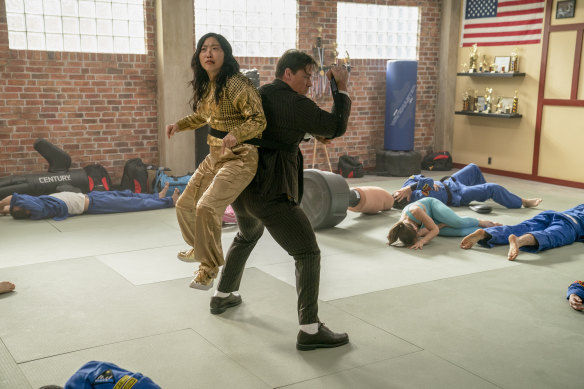John Cena et Awkwafina dans Jackpot !