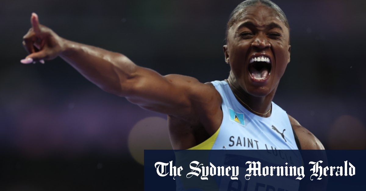 Julien Alfred remporte le 100 mètres féminin devant Sha'Carri Richardson