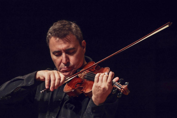 Maxim Vengerov se produit au Hamer Hall le 8 août 2024.