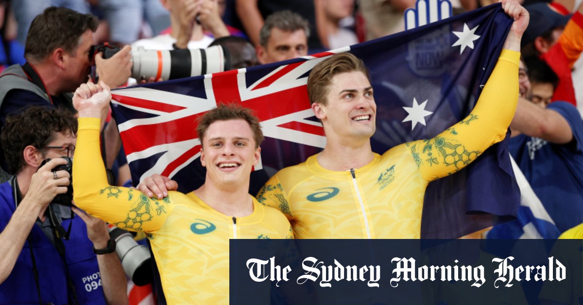 Matthew Richardson remporte l'argent et Matthew Glaetzer le bronze au keirin masculin