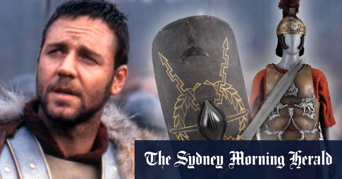 Vente aux enchères du Gladiator de Russell Crowe à Los Angeles