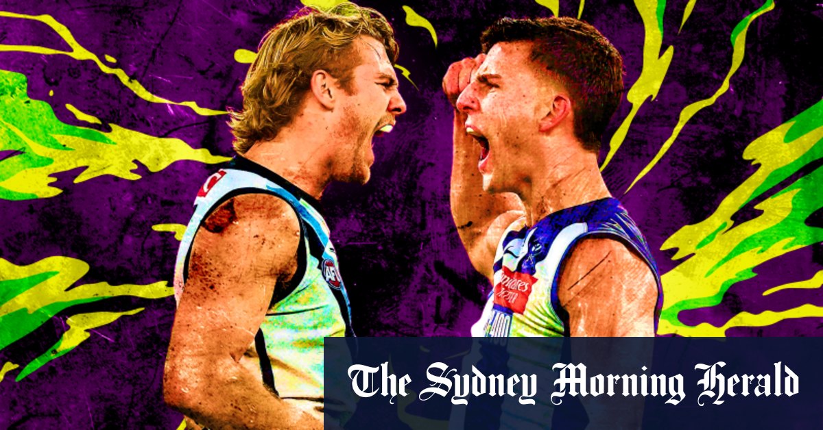Jason-Horne-Francis de Port Adelaide Power réduit l'écart sur Nick Daicos de Collingwood