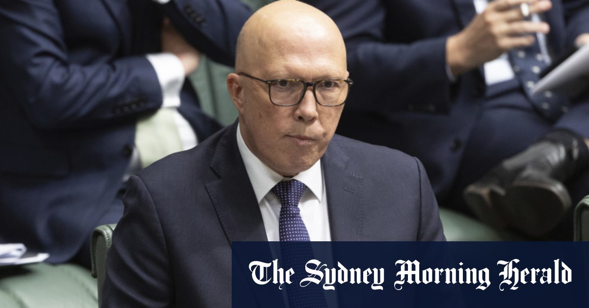 Peter Dutton déclare qu'aucun visa ne devrait être accordé pour Gaza