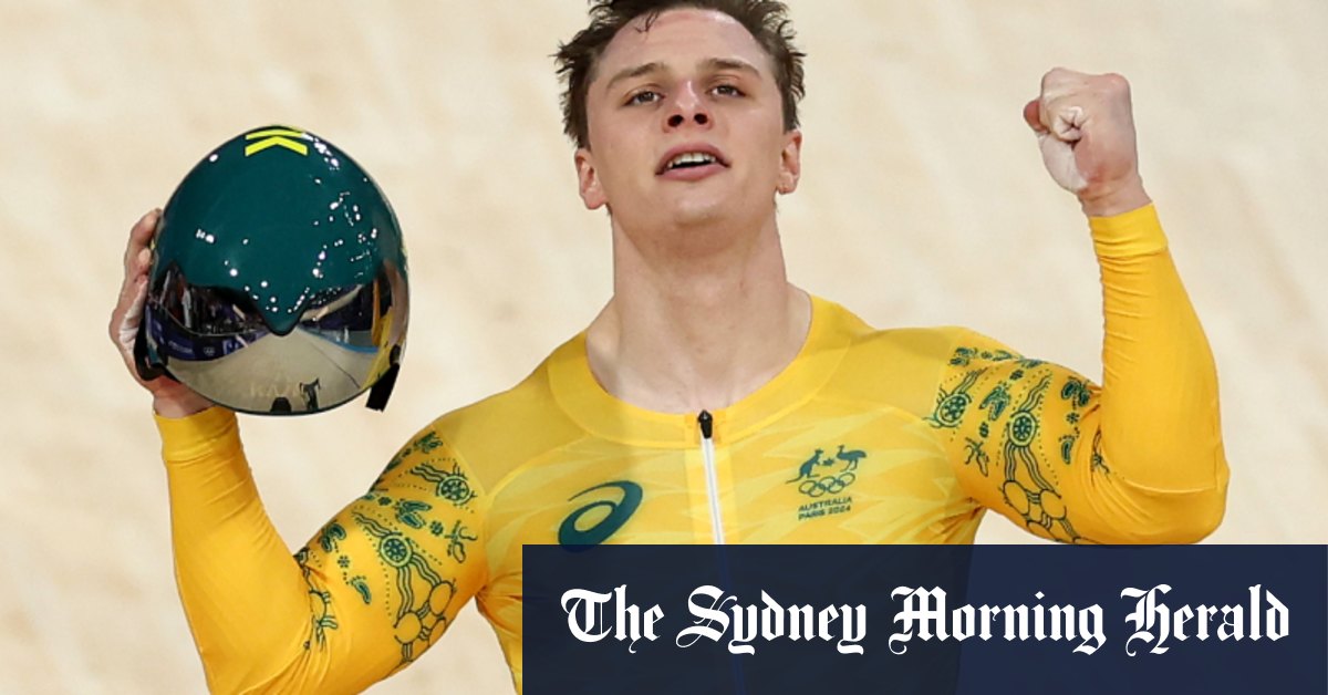 Il a remporté des médailles en cyclisme pour l'Australie à Paris. Il a maintenant changé de pays