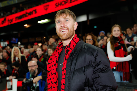 Dyson Heppell, d'Essendon, n'a pas eu droit à un match d'adieu devant ses supporters locaux.